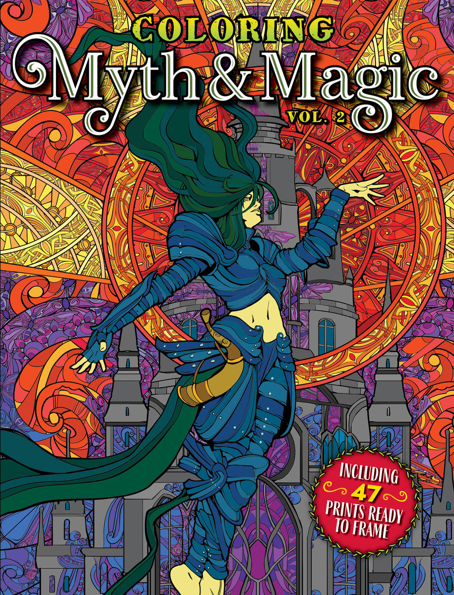 Coloring Myth & Magic, Vol. 2