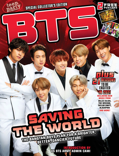 BTS Saving the World 2020 Magazine Cover