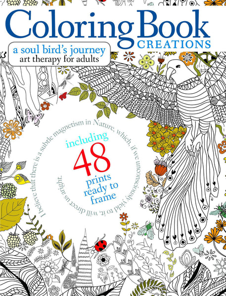 Coloring Book Creations: A Soul Bird's Journey