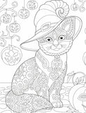 Coloring Cats: Meowloween 2021 Edition