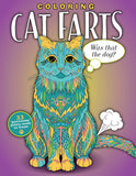 Cat Farts Coloring Book Cover