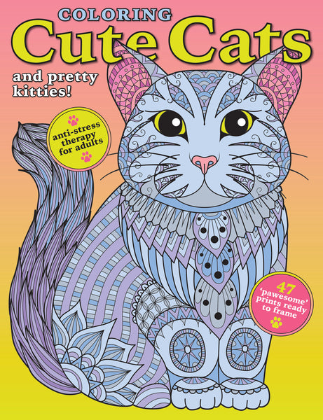 Coloring Cute Cats and Pretty Kitties