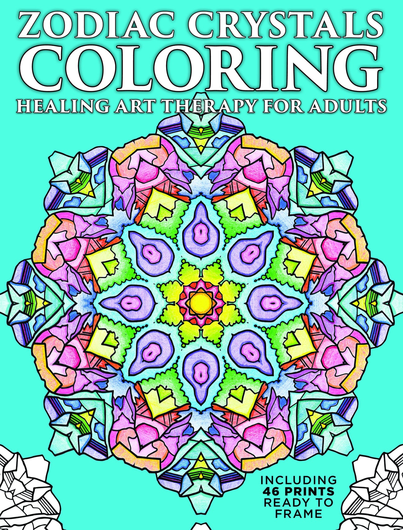 Zodiac Crystals Coloring Media Lab Publishing