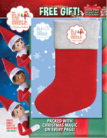 Elf on the Shelf Magazine with Stocking