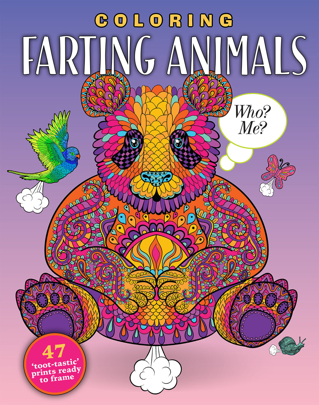 Coloring Farting Animals Media Lab Publishing
