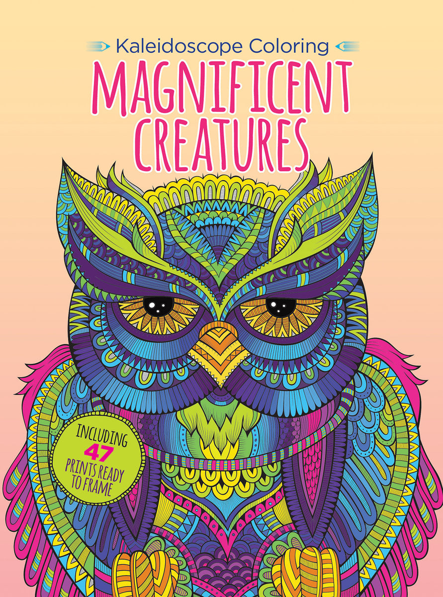 Coloring Magnificent Creatures Digest Media Lab Publishing