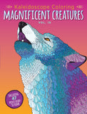 Kaleidoscope Coloring: Magnificent Creatures Volume 18