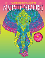 Kaleidoscope Coloring: Majestic Creatures Volume 13