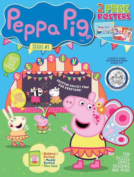 Peppa Pig Festival Fun Magazine Cover