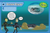 Wild Kratts Hiders and Seekers Magazine Southern Stingray Spread