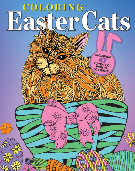 Coloring Easter Cats